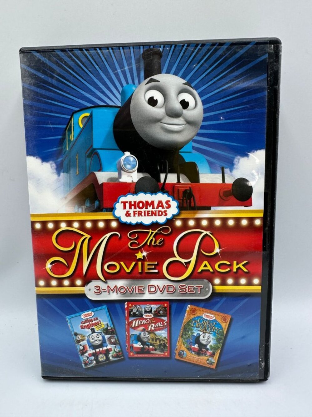 Thomas & Friends The Movie Pack 3 Movie DVD Set Lionsgate Family Fullscreen